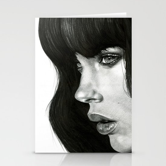 Girl Stationery Cards