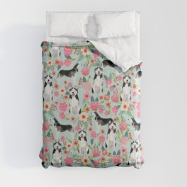 Husky dog breed must have gifts for dog person husky owner presents Comforter