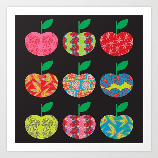 Apples Art Print