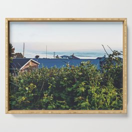 Oregon Coast Golden Hour Views | Travel Photography Serving Tray