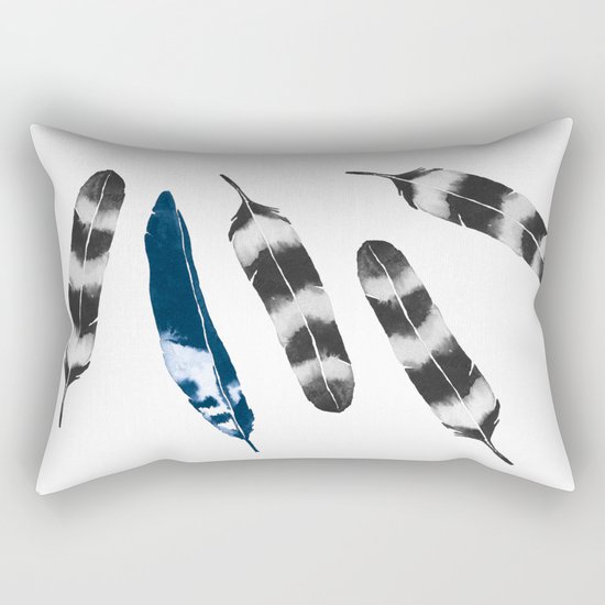 Feather Drift Rectangular Pillow