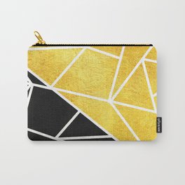 Coal and Gold Carry-All Pouch