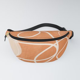 Abstract Face Line Art 14 Fanny Pack