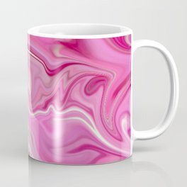 Shades of Pink & White Pastel Pattern Mug