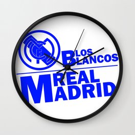 Slogan: R. Madrid Wall Clock