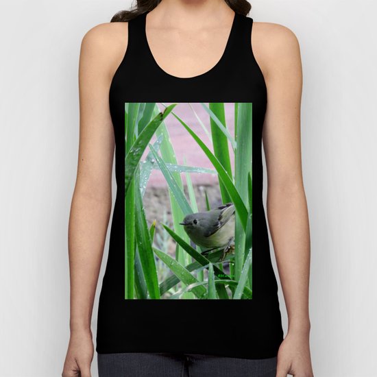 Kinglet Approaching Unisex Tank Top