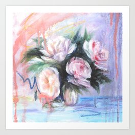 Bouquet Painting Art Print