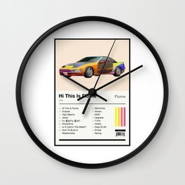 Hi This Is Flume Tracklist Wall Clock