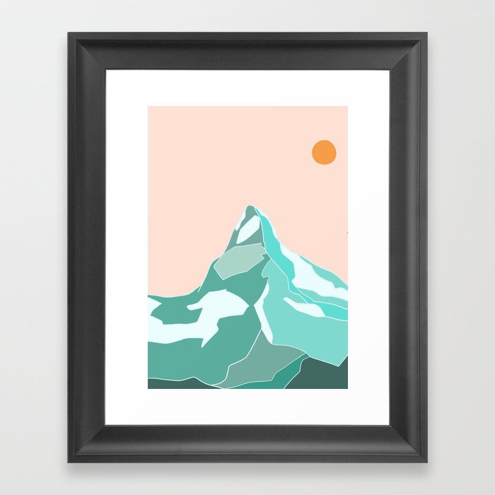 Matterhorn Magic Framed Art Print