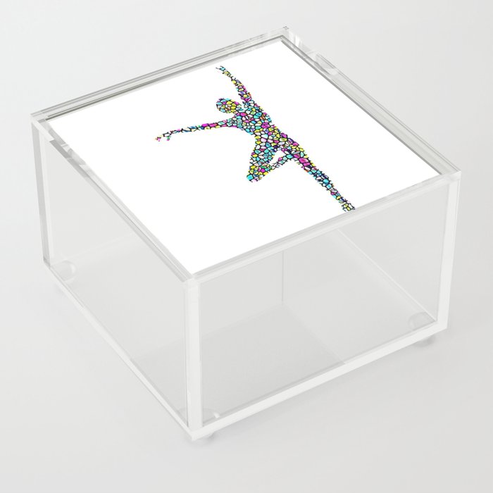 Stained Glass Ballet Acrylic Box