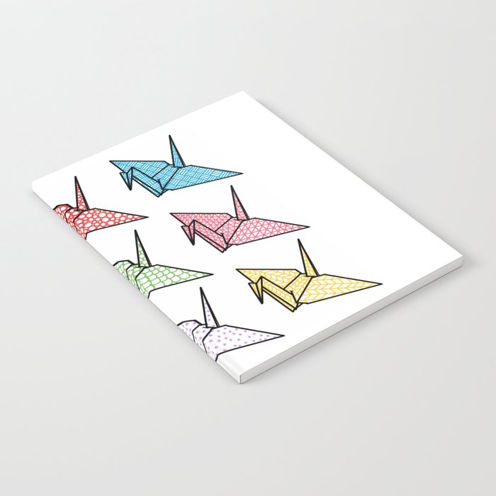 Origami Crane Notebook By Glorya