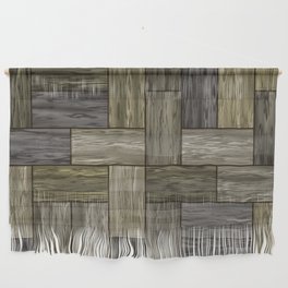 Parquet Wood Paneling - Pattern 6 Wall Hanging