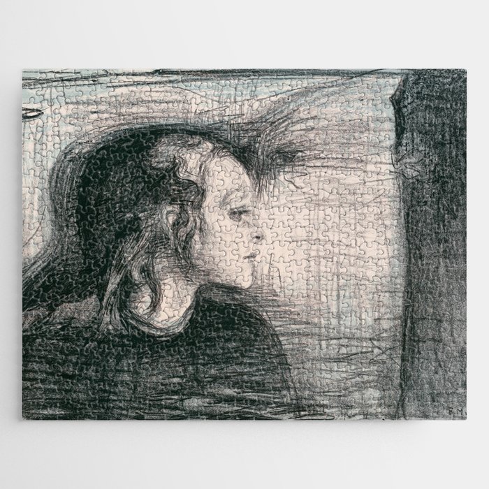 Edvard Munch The Sick Child I Jigsaw Puzzle