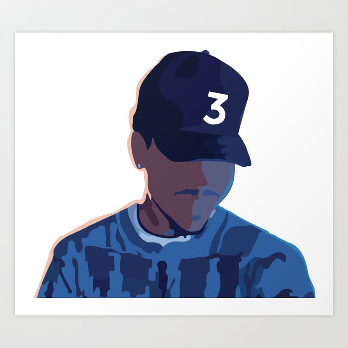Coloring Book Chance The Rapper - Hd Football
