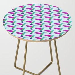 Hummingbird pattern Side Table