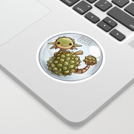 Durian Dragon Baby by Luke Duo Art Sticker