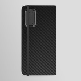 Realistic Carbon fibre structure Android Wallet Case