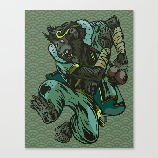 Monkey King Canvas Print