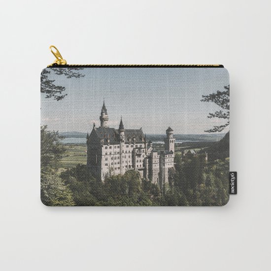 Neuschwanstein fairytale Castle - Landscape Photography Carry-All Pouch