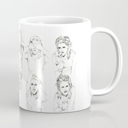 Kristen Stewart Sketches Mug
