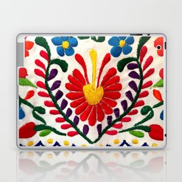 Red Mexican Flower Laptop Skin