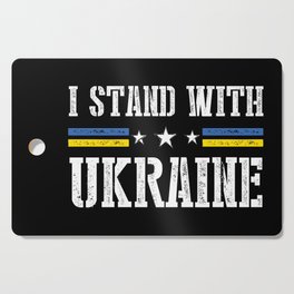I Stand With Ukraine Cutting Board