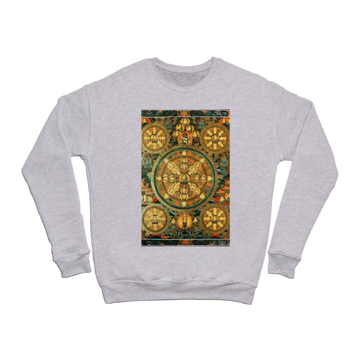 Mandala Buddhist 41 Crewneck Sweatshirt