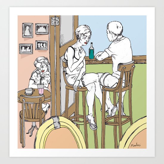 noon Art Print