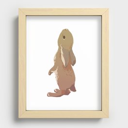 Bunny Recessed Framed Print