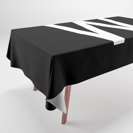 LETTER W (WHITE-BLACK) Tablecloth