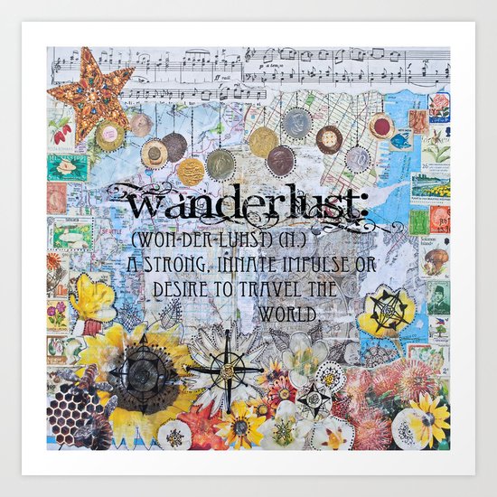 Wanderlust Art Print
