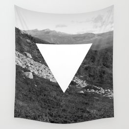 Triangle White Version Wall Tapestry