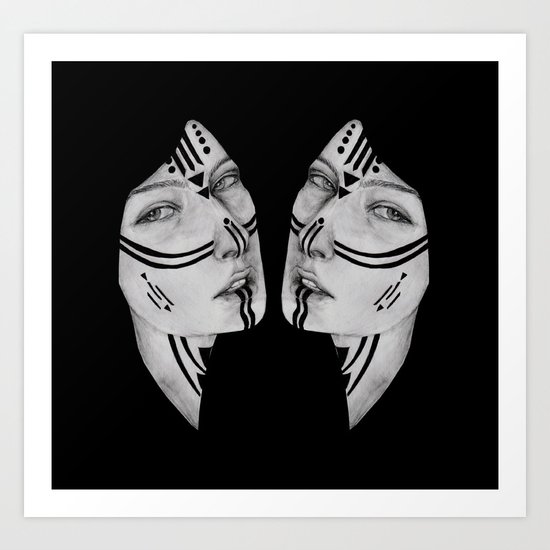 Sisters IV Art Print