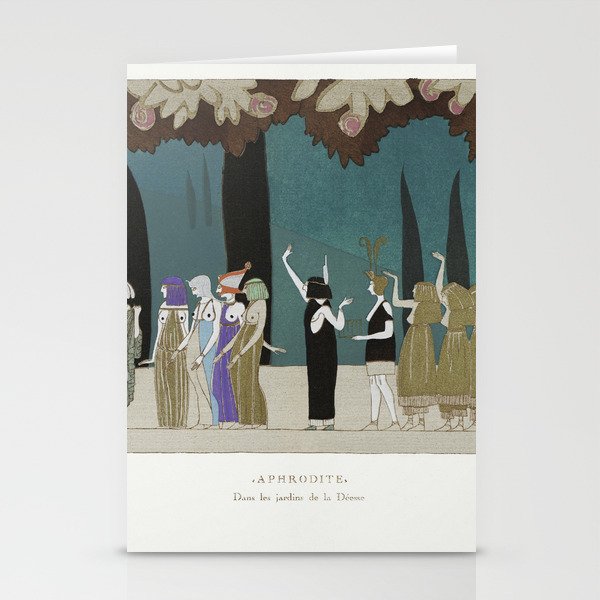 Aphrodite –In the Gardens of the Goddess Stationery Cards