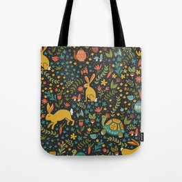 Tortoise and the Hare Tote Bag