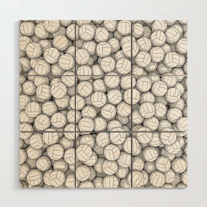 All I Want To Do Is Volleyball Wood Wall Art