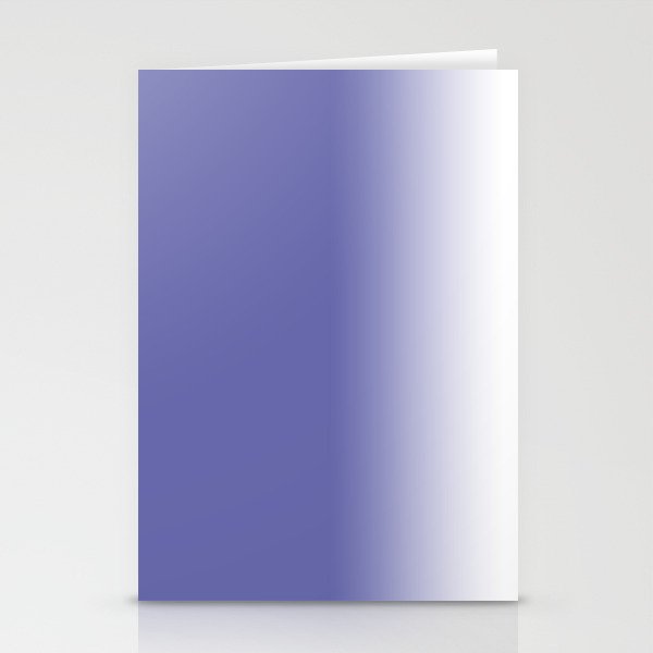 Soft Periwinkle Blue And White Color Gradient Background-Ombre Abstract Stationery Cards