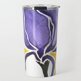 Louisiana Iris Travel Mug