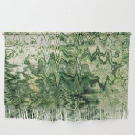 Shades Of Green Mood Abstraction Wall Hanging