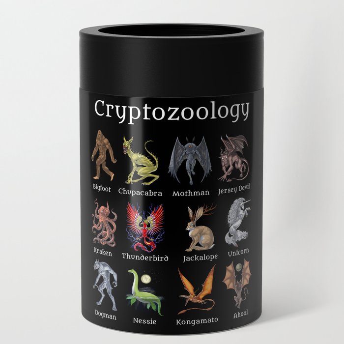 Cryptozoology Cryptid Creatures Can Cooler