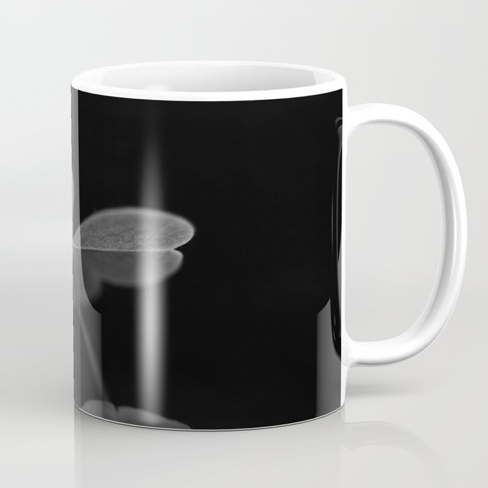 Oxalis in black and white Coffee Mug