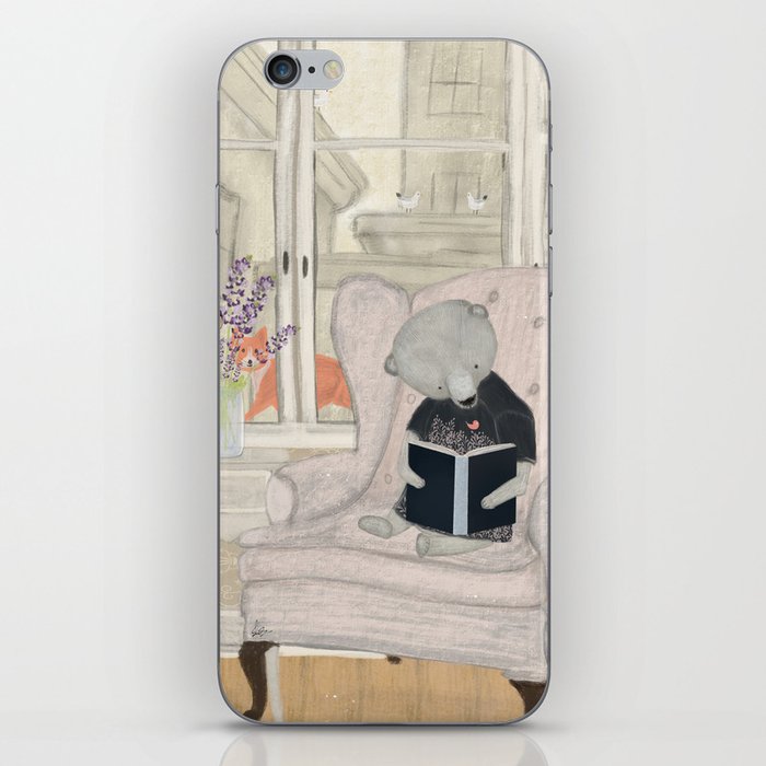 reading time iPhone Skin