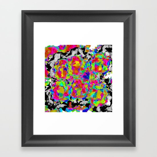 MAPPED Framed Art Print