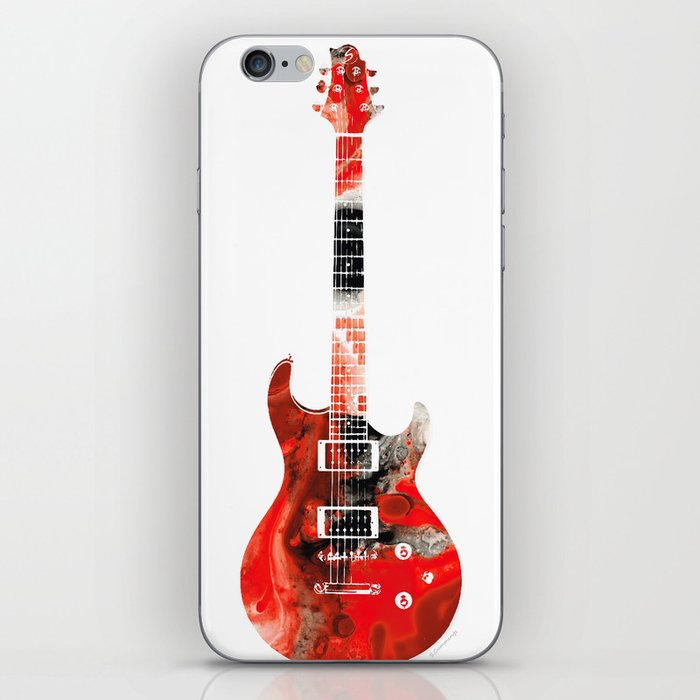 Bass Guitar - Buy Colorful Abstract Musical Instrument iPhone Skin