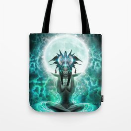 Selene - Moon Goddess - Visionary Art - Manafold Art Tote Bag