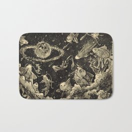 Goldfish Outer Space, Midnight Procession, Comet, Nebula Bath Mat