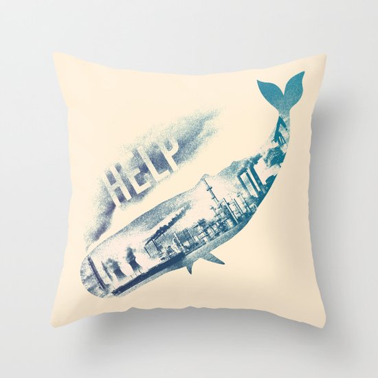Help Throw Pillow