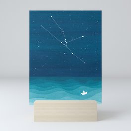 Taurus zodiac constellation Mini Art Print
