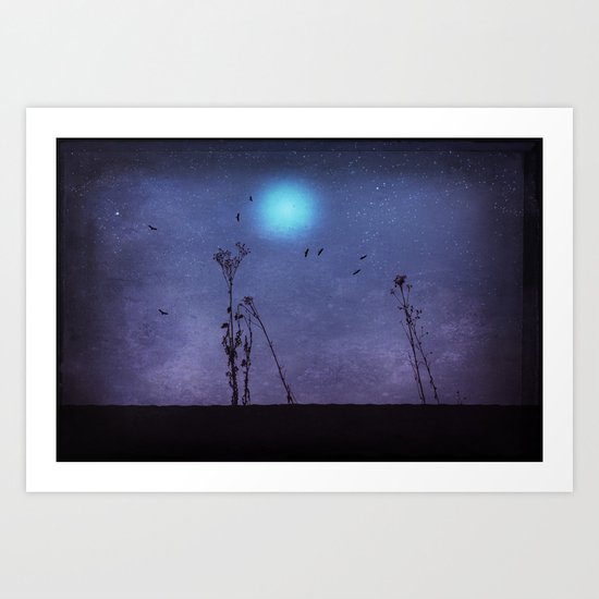 night dance Art Print