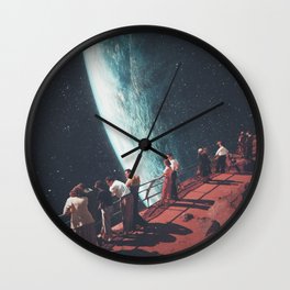 Missing the ones we Left Behind Wall Clock